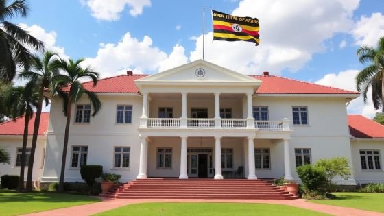 Government House with the National Flag
